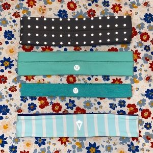Lot of 4 Headbands (Lululemon and Ivivva)